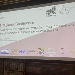 Регионална конференција - Заштита слободе медија и јачање правосуђа на Западном Балкану 4