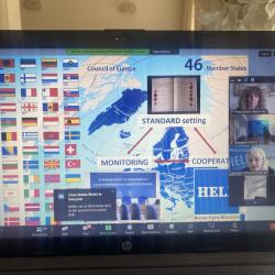 Уводни онлајн регионални састанак поводом обележавања почетка ХЕЛП онлајн курса Савета Европе: “Приступ правди за жене“ 3