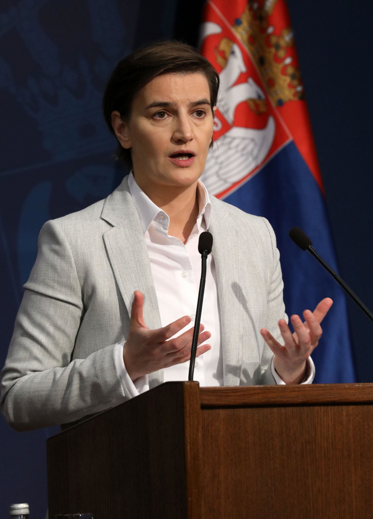 Премијерка Ана Брнабић Премијерка Ана Брнабић