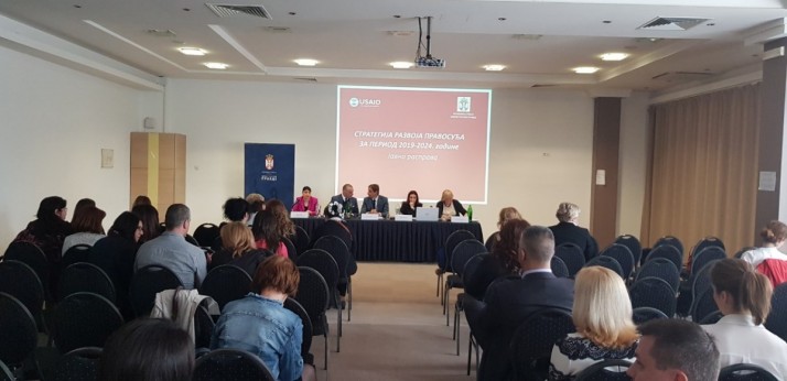 Одржан округли сто о радном тексту Стратегије развоја правосуђа за период 2019-2024. године у Крагујевцу - 1