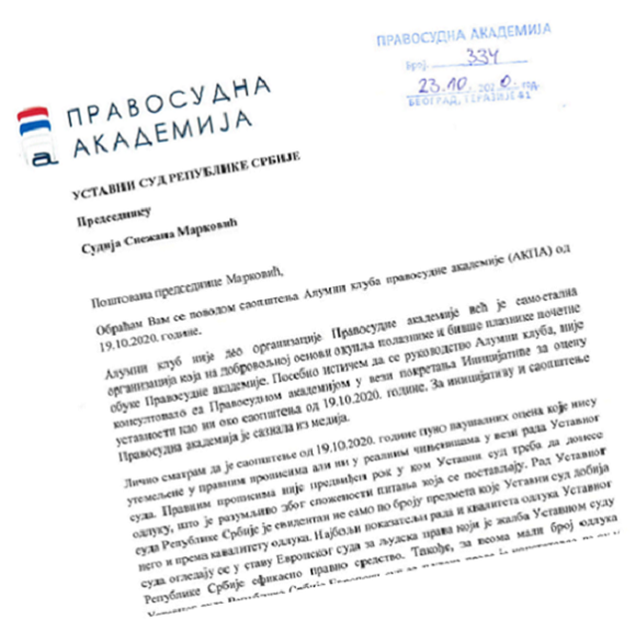 Реаговање директора Правосудне академије поводом саопштења АКПА - Правосудна академија Реаговање директора Правосудне академије поводом саопштења АКПА - Правосудна академија