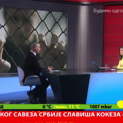 Direktor Pravosudne akademije Nenad Vujić kao gost RTS-a na temu "Izveštavanje o deci"-5