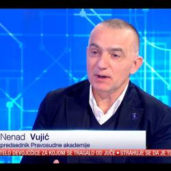 Tanjug, gost emisije „Tačno u 15“ direktor Nenad Vujić o pobedi tima Pravosudne akademije na takmičenju EU timova u oblasti primene prava EU-1