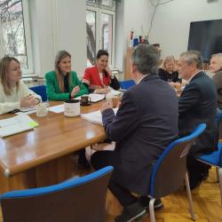 The new Secretary General of the European Judicial Training Network visits the Judicial Academy on the 3rd