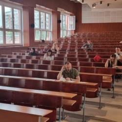 Фотографија са писменог дела пријемног испита у Нишу [3]