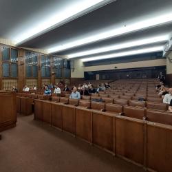 Photo from the written part of the entrance exam in Belgrade [3]