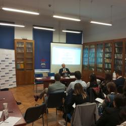 Presentation of the Law on Administrative Procedure and the Law on Administrative Disputes for the participants of the initial training of the Judicial Academy
