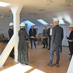 Poseta predstavnika Evropskog parlamenta i delegacije Evropske unije u Srbiji novoj zgradi Pravosudne akademije - slika 1