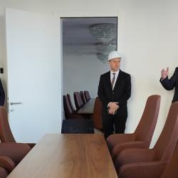 Poseta predstavnika Evropskog parlamenta i delegacije Evropske unije u Srbiji novoj zgradi Pravosudne akademije - slika 12