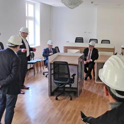 Poseta predstavnika Evropskog parlamenta i delegacije Evropske unije u Srbiji novoj zgradi Pravosudne akademije - slika 17