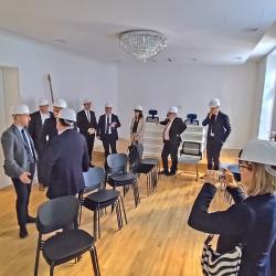 Poseta predstavnika Evropskog parlamenta i delegacije Evropske unije u Srbiji novoj zgradi Pravosudne akademije - slika 19