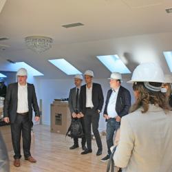 Poseta predstavnika Evropskog parlamenta i delegacije Evropske unije u Srbiji novoj zgradi Pravosudne akademije - slika 2