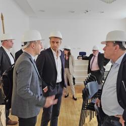 Poseta predstavnika Evropskog parlamenta i delegacije Evropske unije u Srbiji novoj zgradi Pravosudne akademije - slika 20