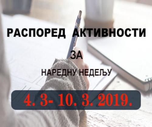 Raspored obuka u organizaciji Pravosudne akademije od 04.03. do 10.03.2019.