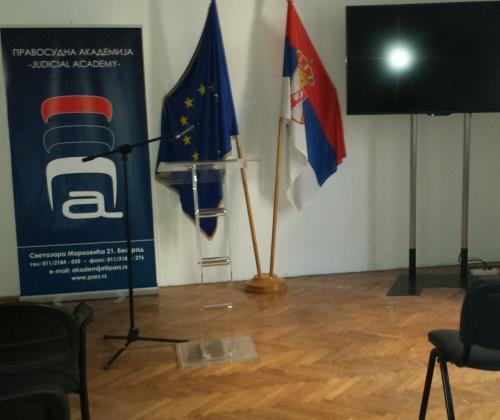 Конференција поводом радова на реконструкцији нове зграде Правосудне академије