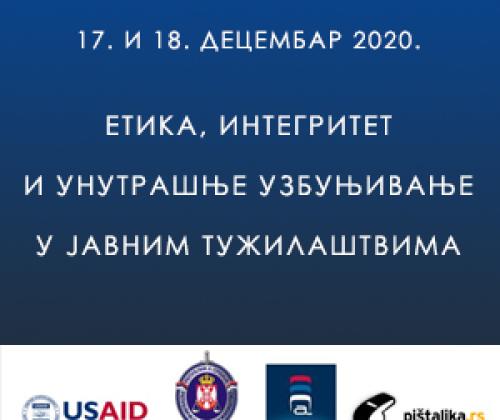 Etika, integritet i unutrašnje uzbunjivanje u javnim tužilaštvima