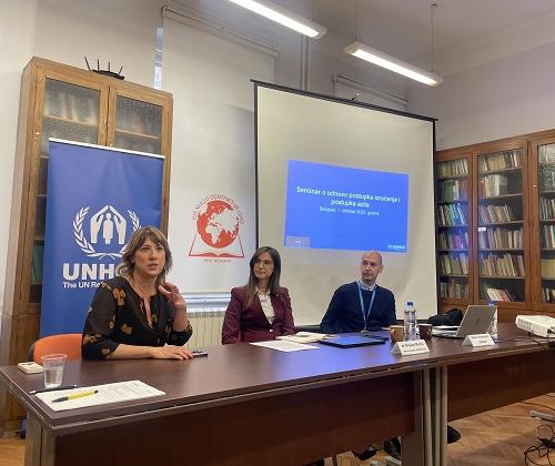 Seminar on the relationship of the procedure of extradition and procedure asylum