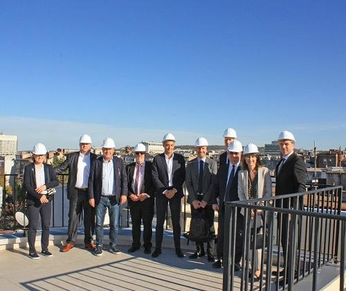 Poseta predstavnika Evropskog parlamenta i delegacije Evropske unije u Srbiji novoj zgradi Pravosudne akademije