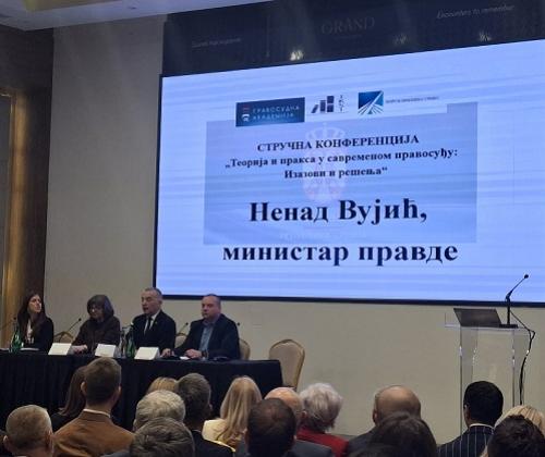 Stručna konferencija "Teorija i praksa u savremenom pravosuđu - Izazovi i rešenja