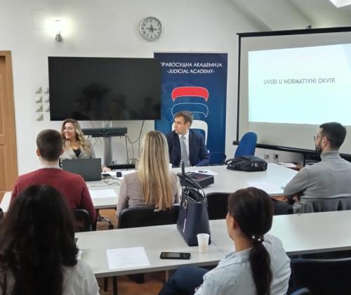 Радионица за кориснике почетне обуке „Судска заштита од насиља у породици – кривичноправни и грађанскоправни аспект“